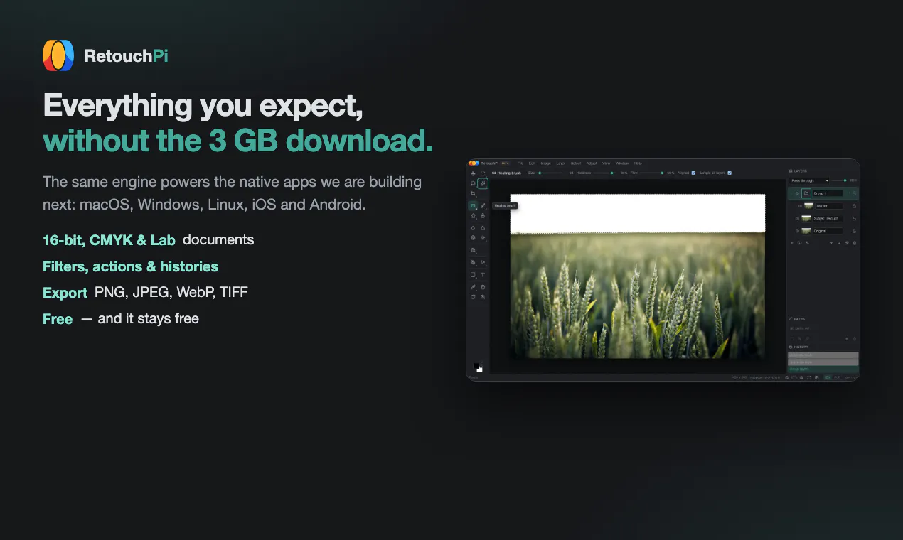 RetouchPi gallery image