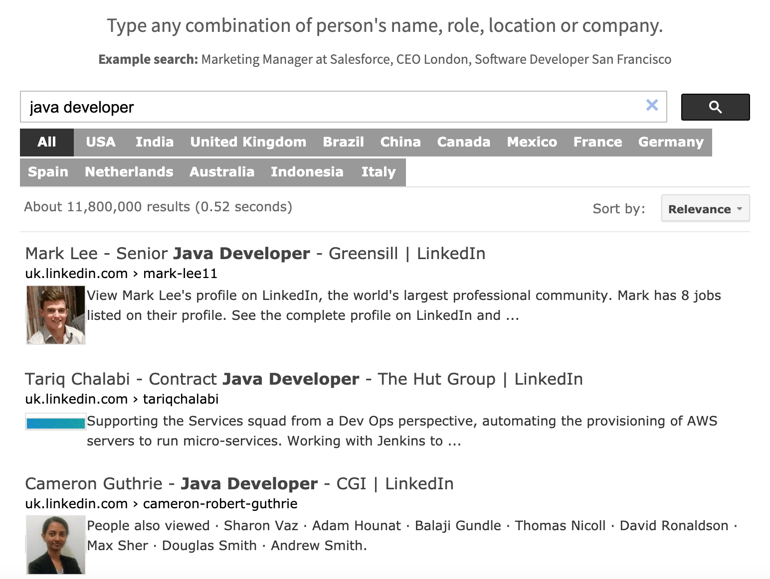 People Search Tool gallery image