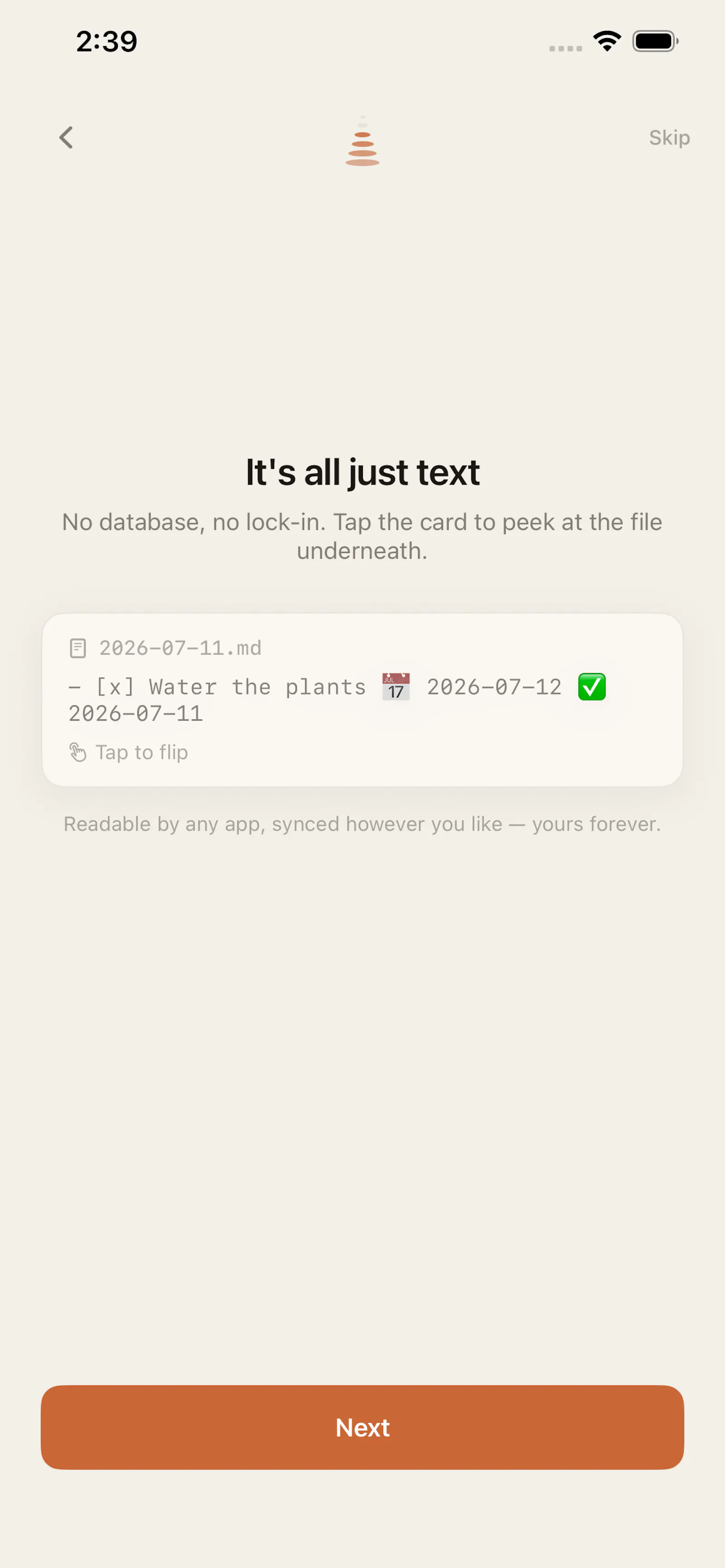 Cairn screenshot 3