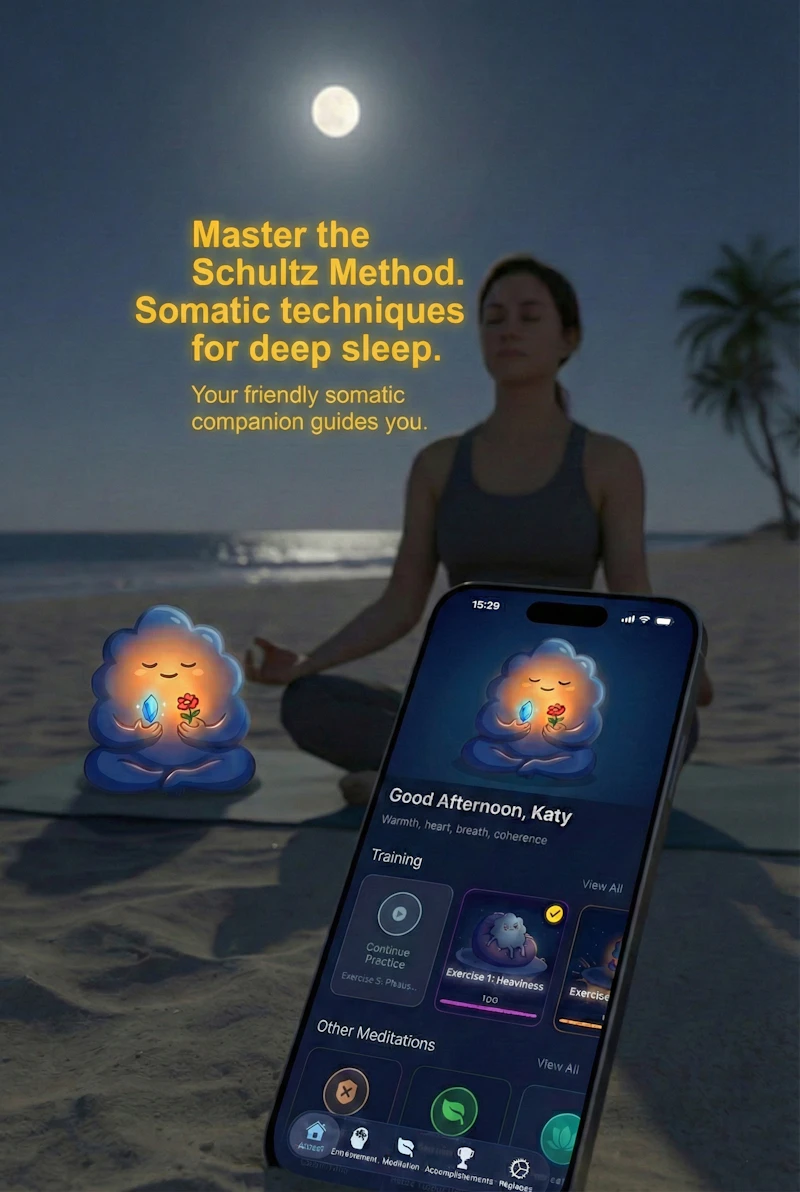 Autogenia Calm & focus meditation screenshot 1