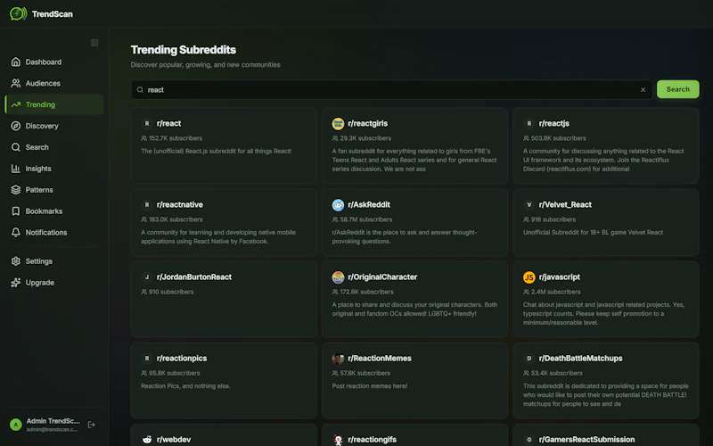 TrendScan — Find customers on Reddit screenshot 3