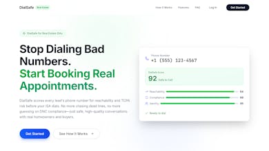 DialSafe: Credit Score for Phone Numbers gallery image