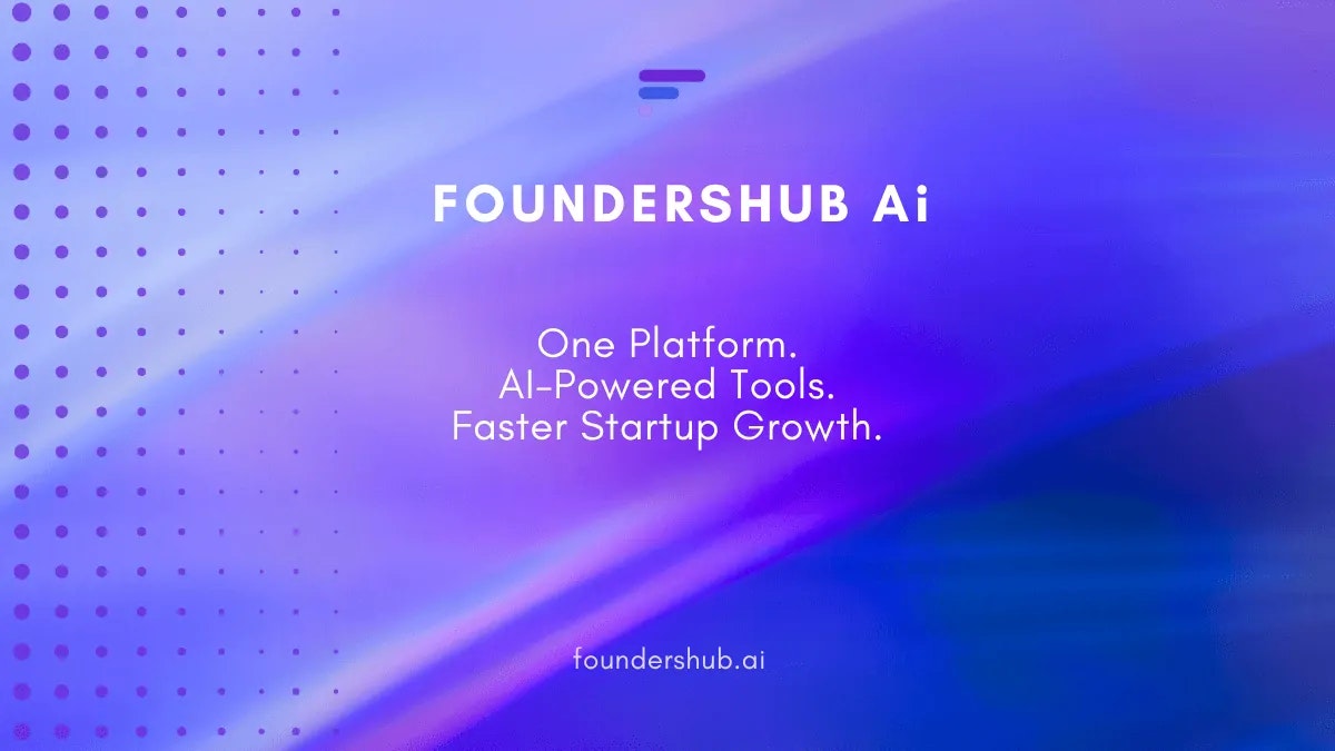 FoundersHub AI - Main screenshot showing features and interface