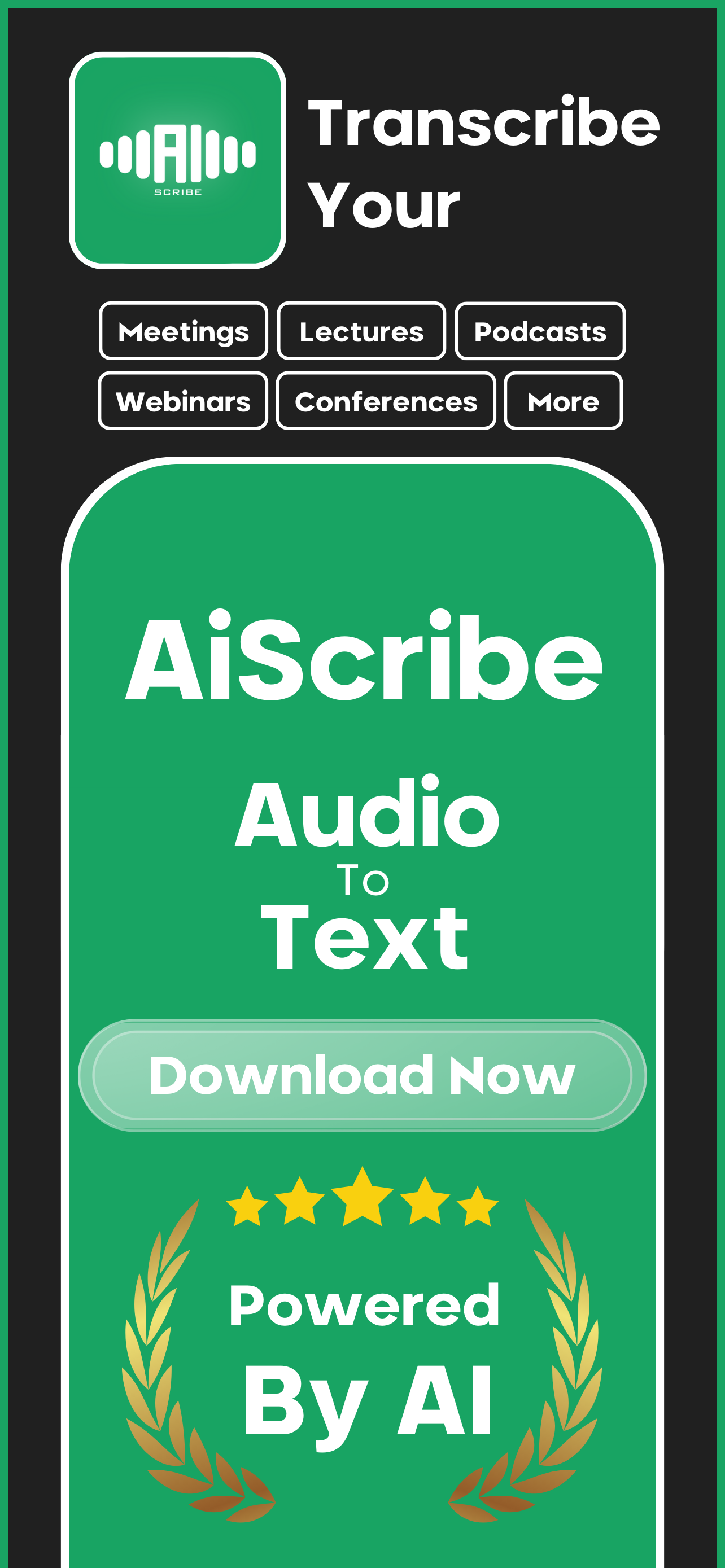 Aiscribe - Audio zum Text media 3