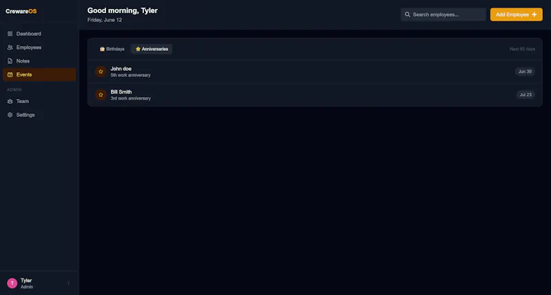 CrewareOS screenshot 6