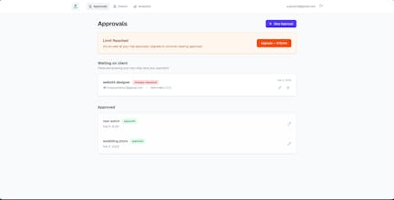 Approvals gallery image