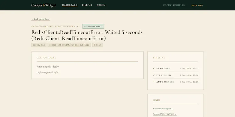 Cooper&Wright screenshot 4