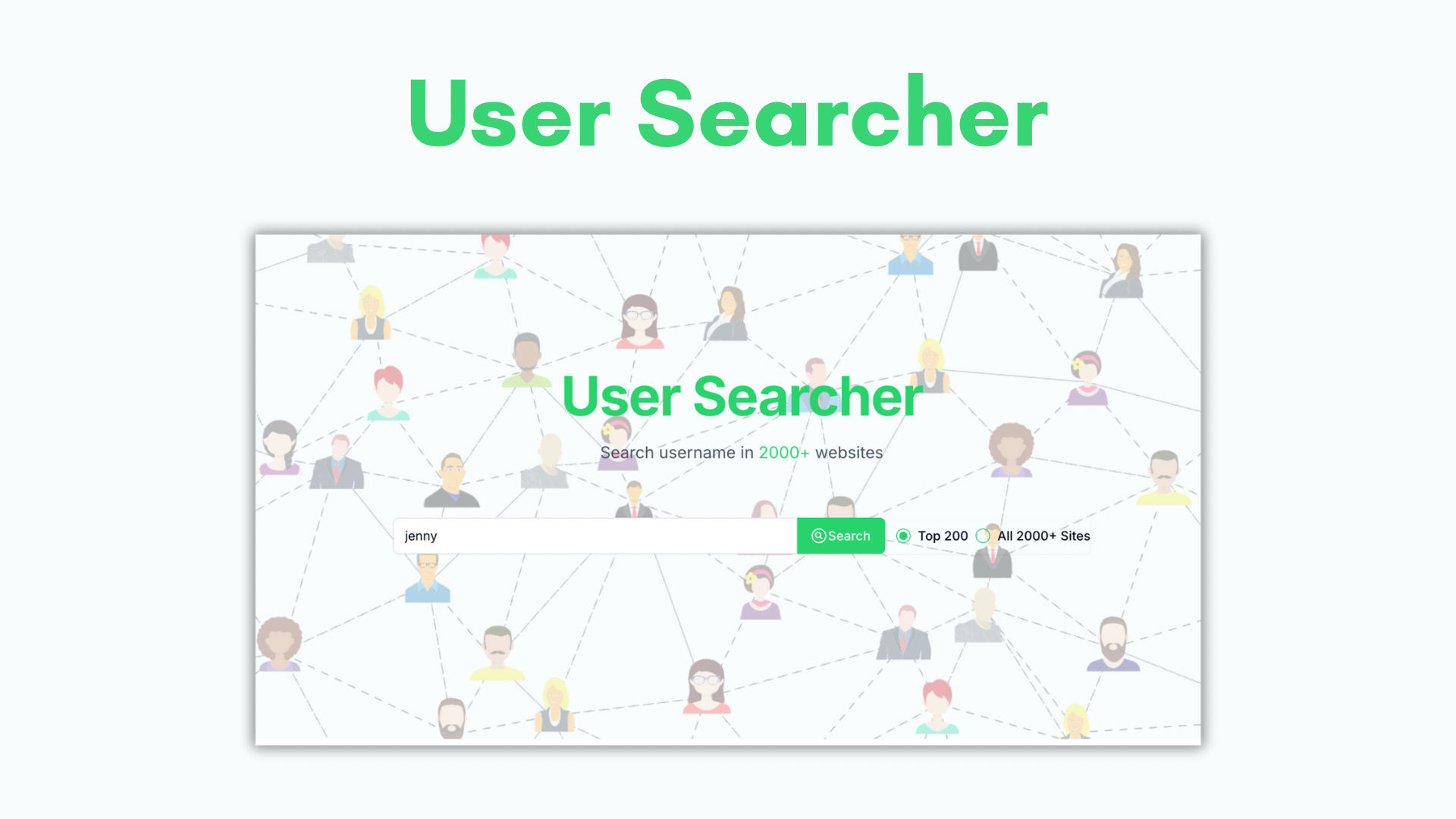 startuptile User Searcher-Search usernames in 2000+ websites