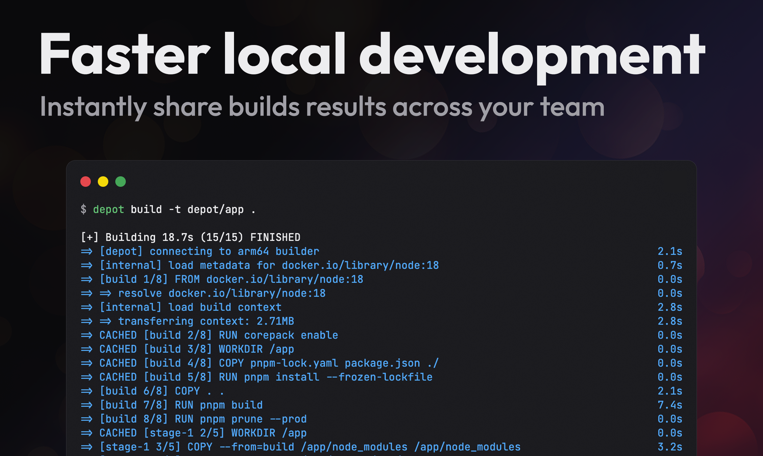 وسائط مستودع - قم ببناء حاويات Docker حتى 20x أسرع 4