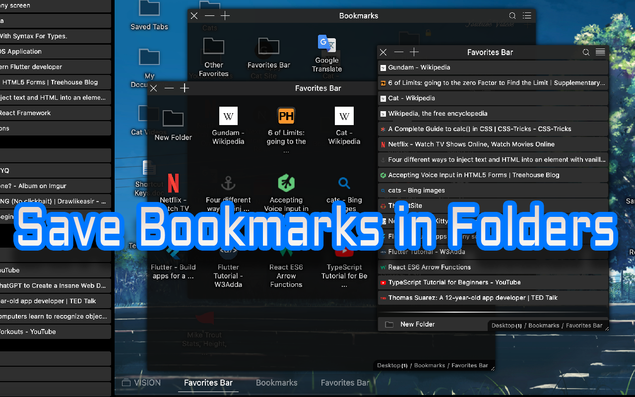 Visios - Tab/Bookmark Manager OS medya 8