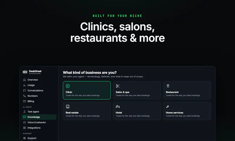 DeskGreet screenshot 4