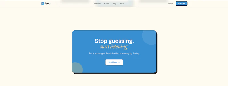 Feedi - User feedback for SaaS founders screenshot 6