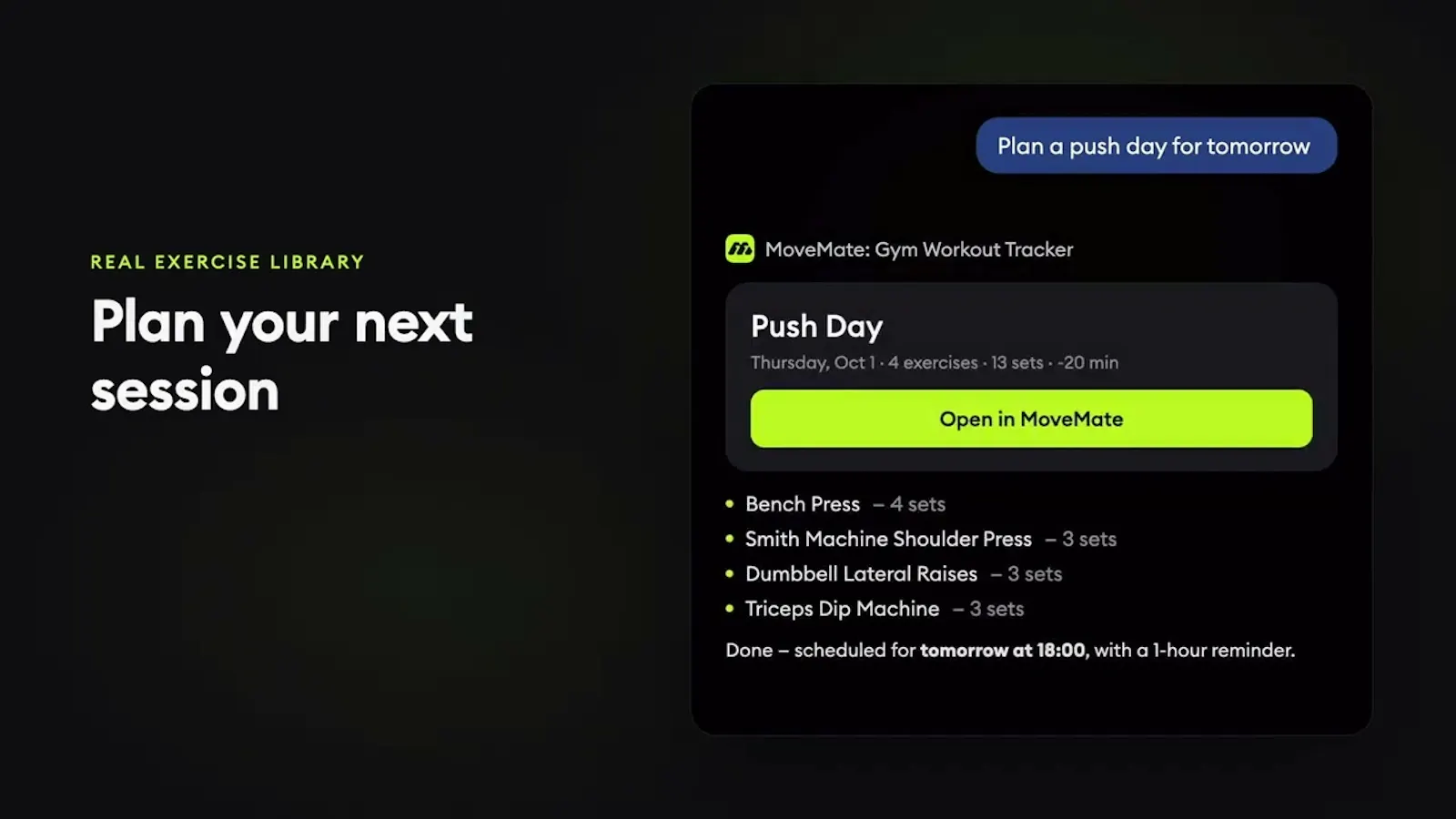 MoveMate for ChatGPT & Claude screenshot 1 (video preview)