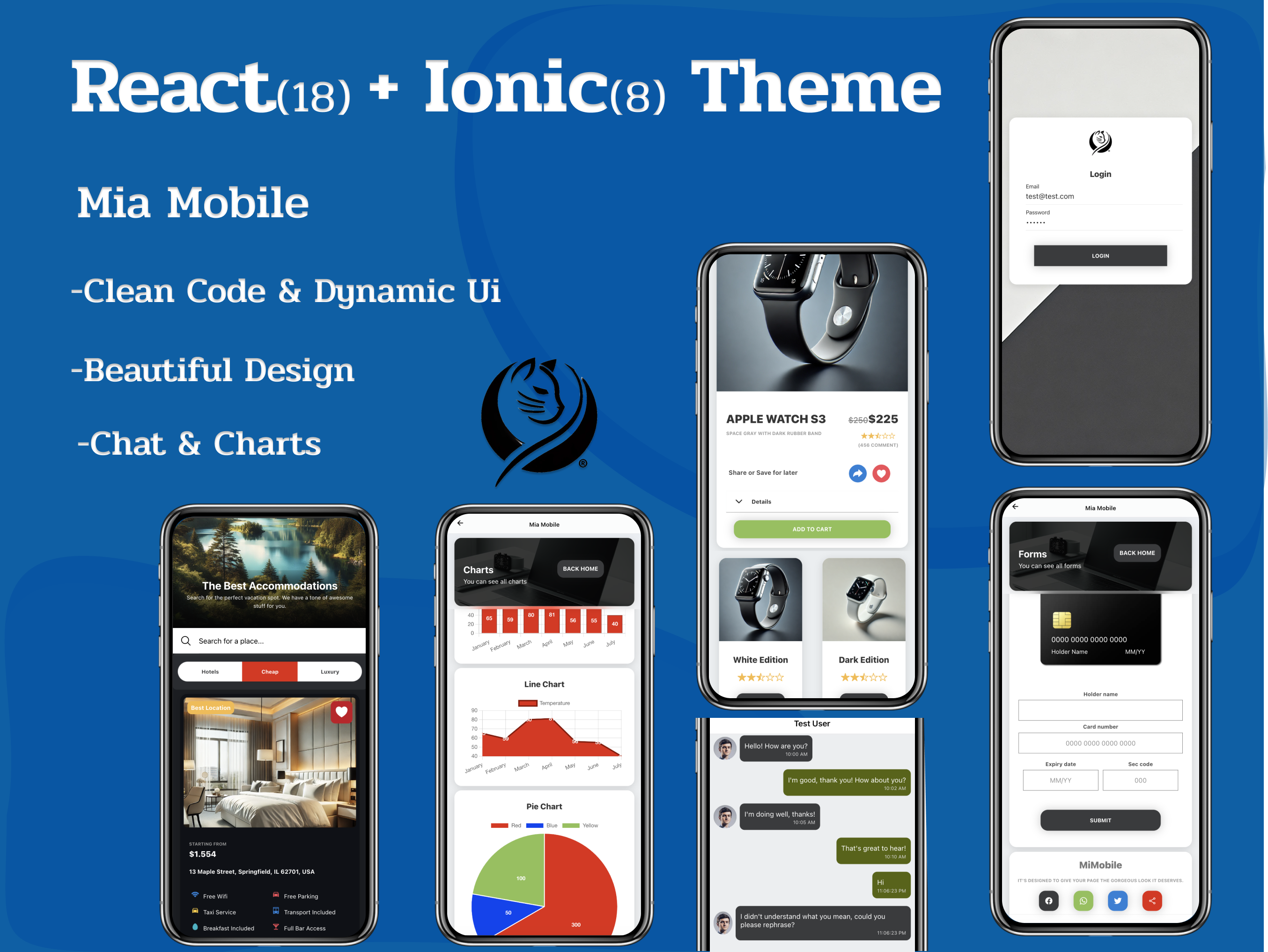 เทมเพลตแอพมือถือ Ionic 8 React media 6