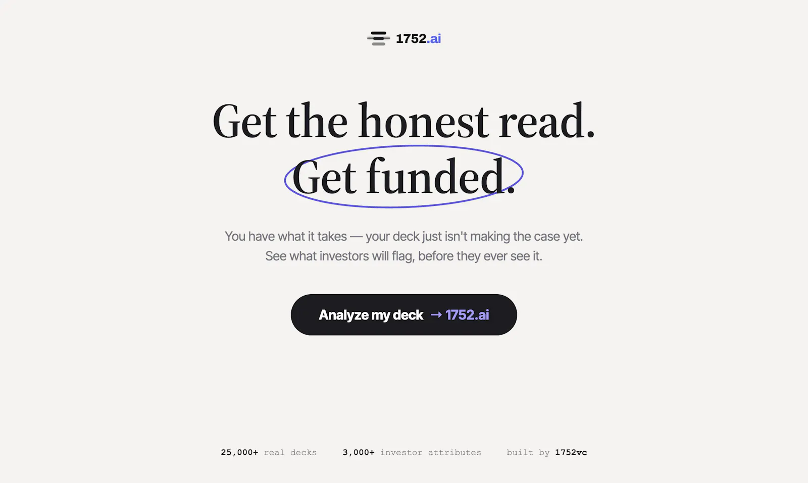 1752vc Pitch Deck Analyzer screenshot 6