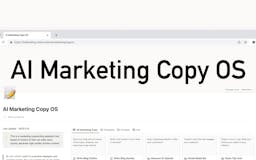 AI Marketing Copy OS media 2