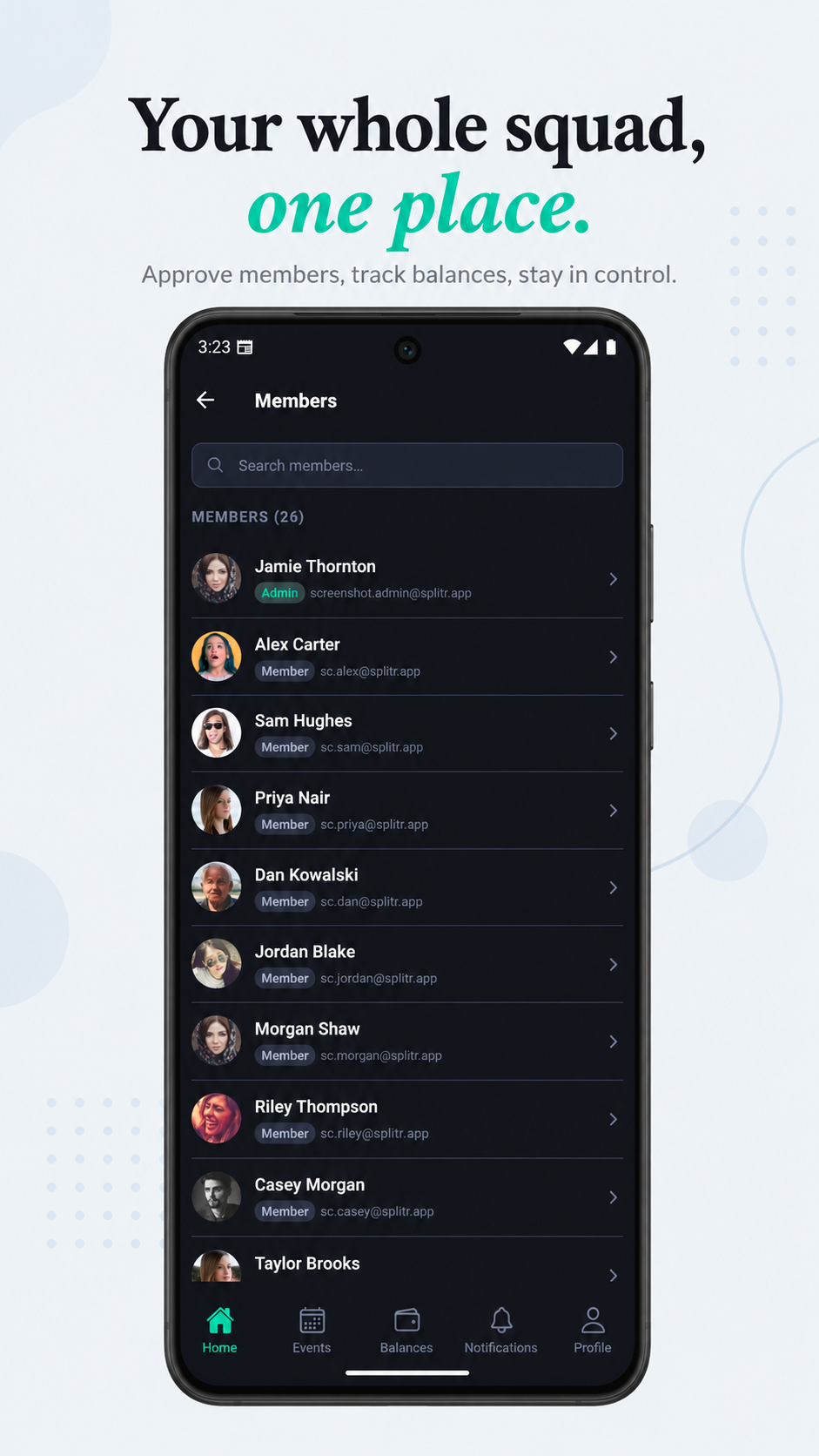 Splitr - Club & Event Expenses gallery image