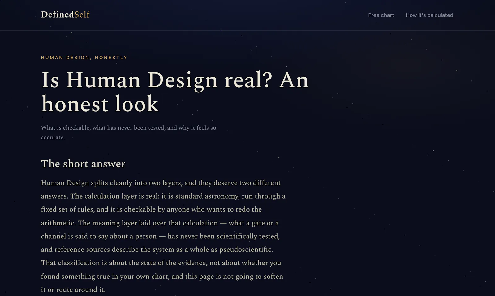 DefinedSelf screenshot 5