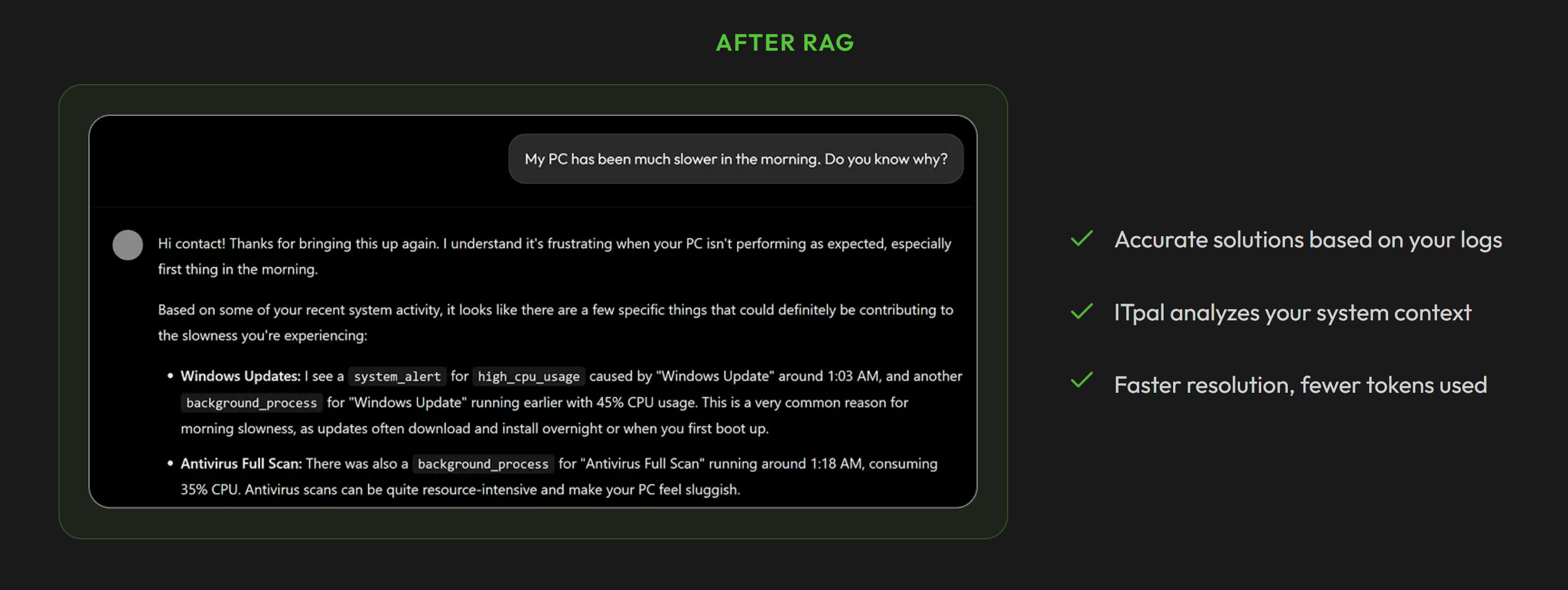 Itpal - Screenshot 3 showing product features and functionality