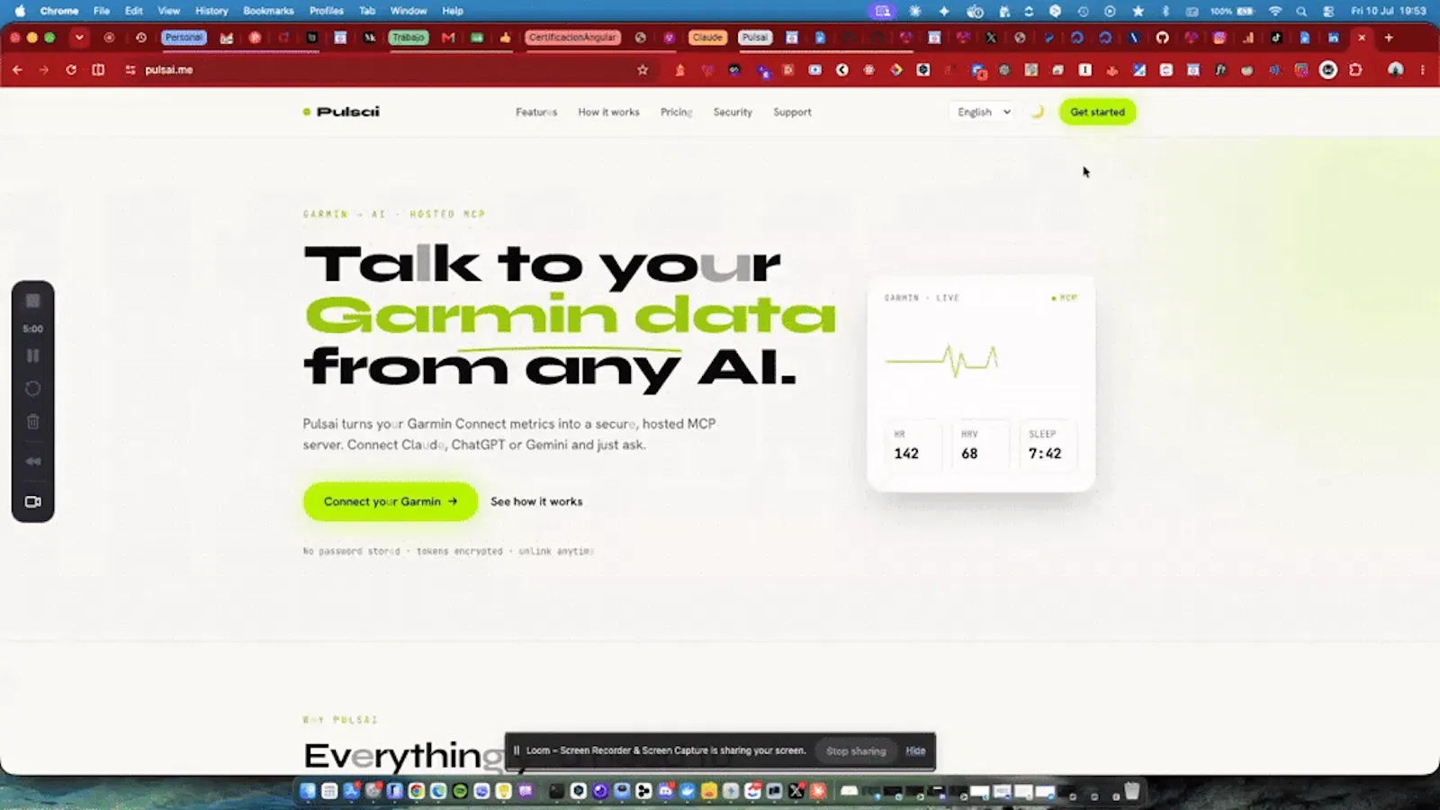 pulsai screenshot 1 (video preview)