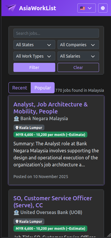 AsiaWorkList gallery image