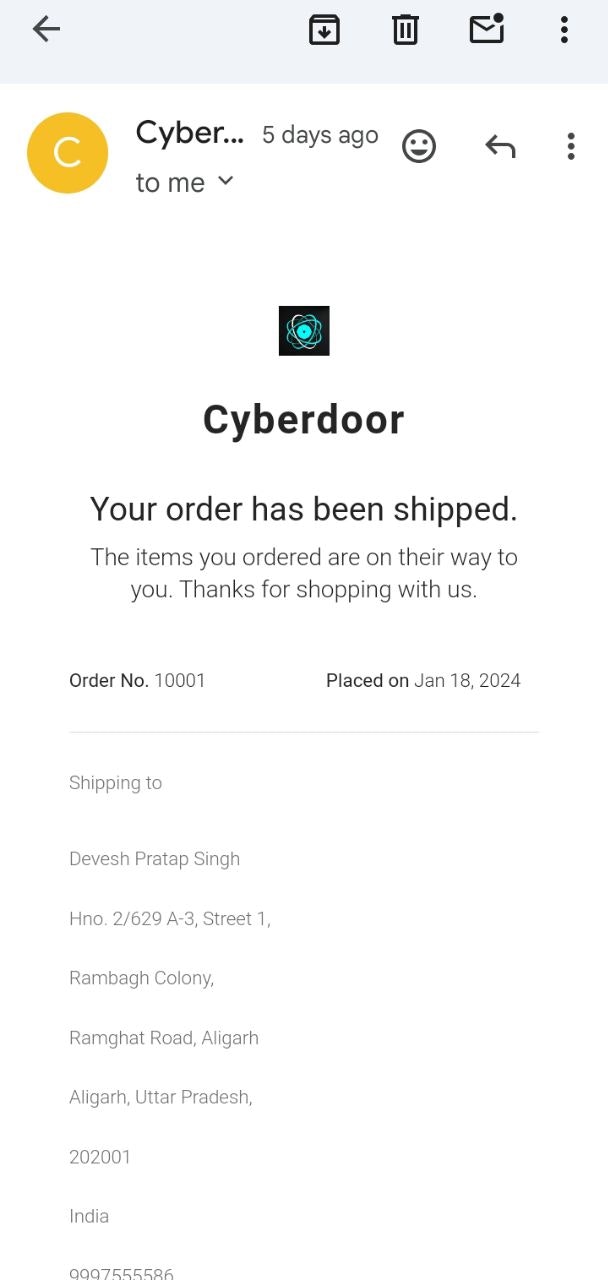 Cyberdoor gallery image