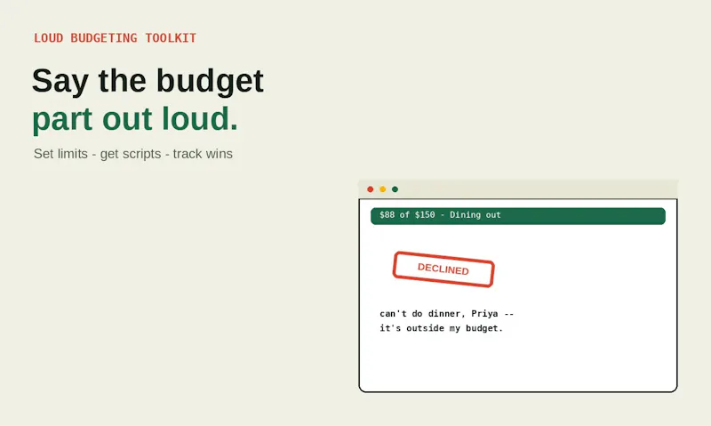 Loud Budgeting Toolkit screenshot 4