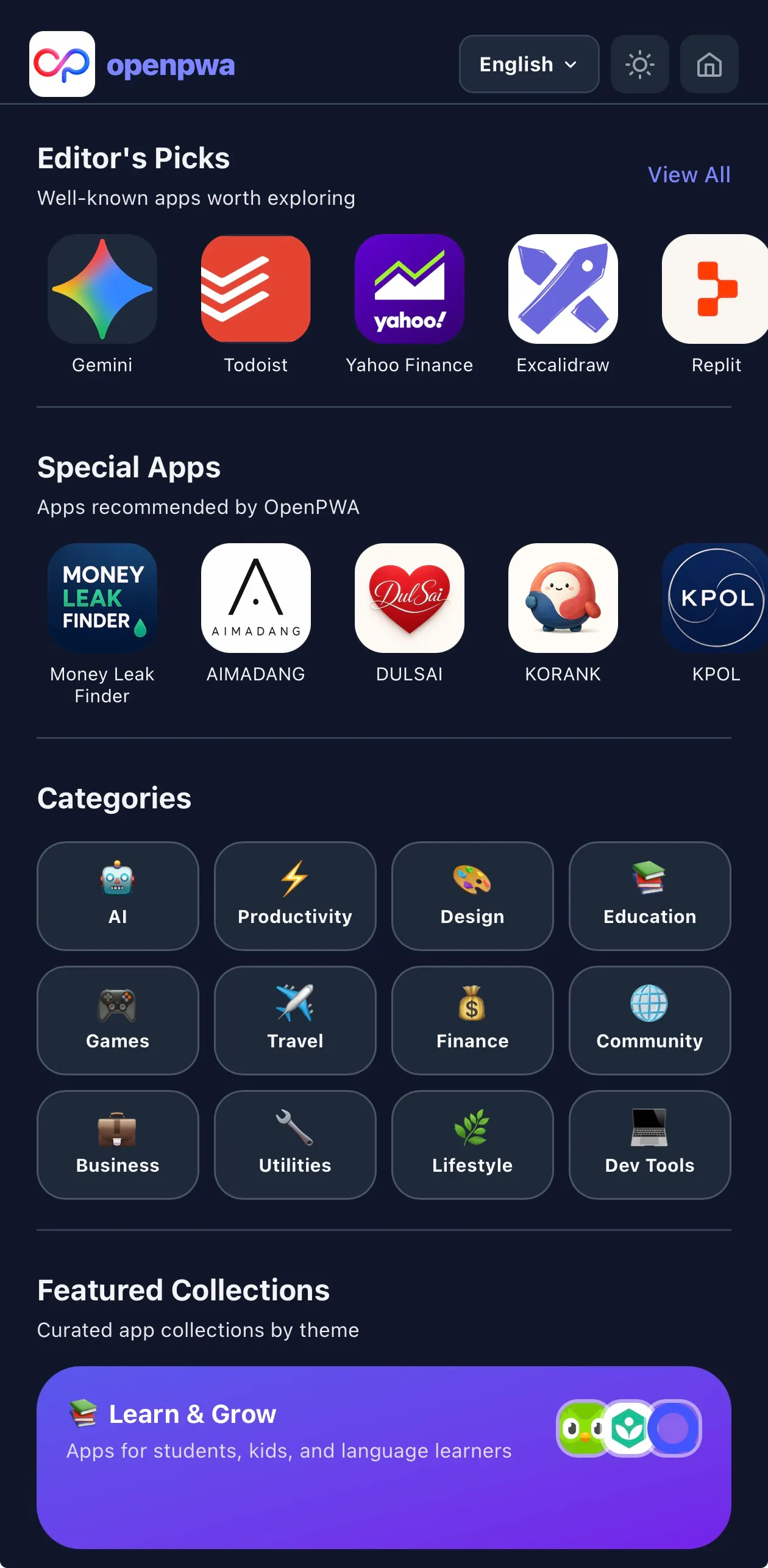 OpenPWA gallery image