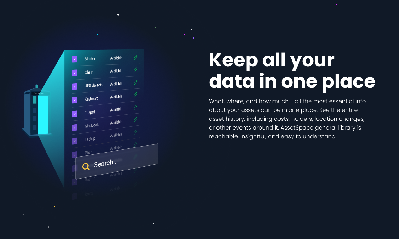 Assetspace Asset Management System - Beheer al uw vaste activa in slechts een paar klikken media 3