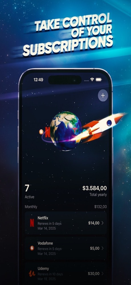 火箭：訂閱跟踪器 - #space #subscription #tracker media 1