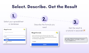 MagicFormula gallery image
