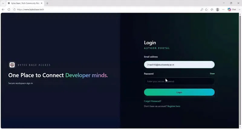 Bytes Base screenshot 1 (video preview)