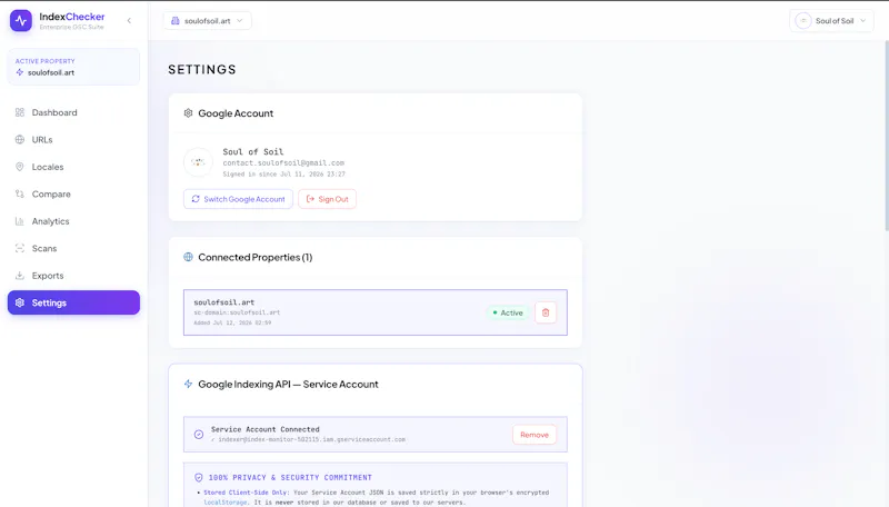 IndexChecker screenshot 7