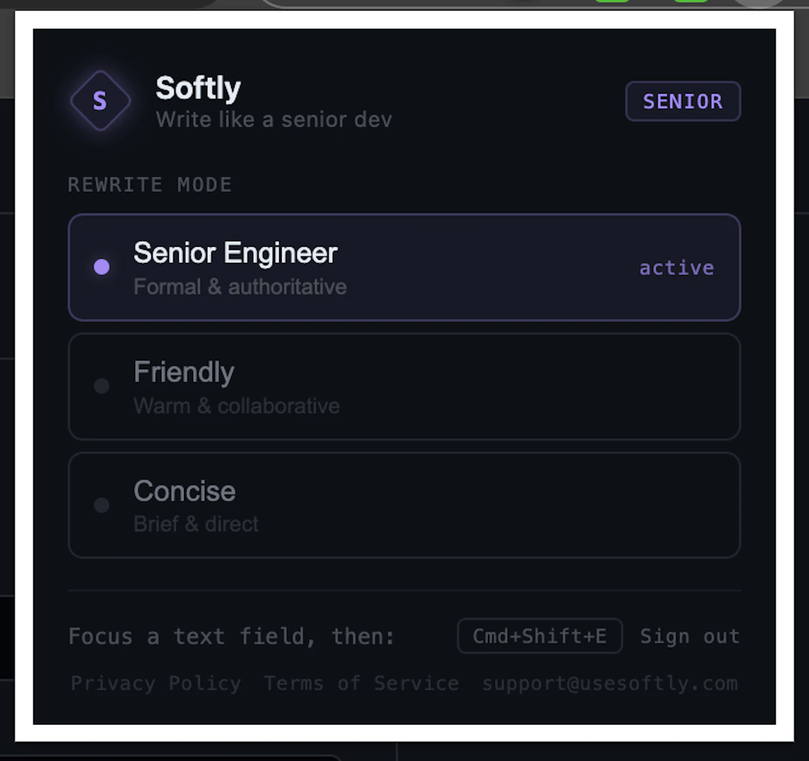 softly screenshot 1