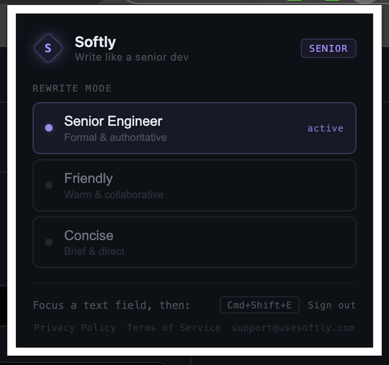 softly screenshot 1