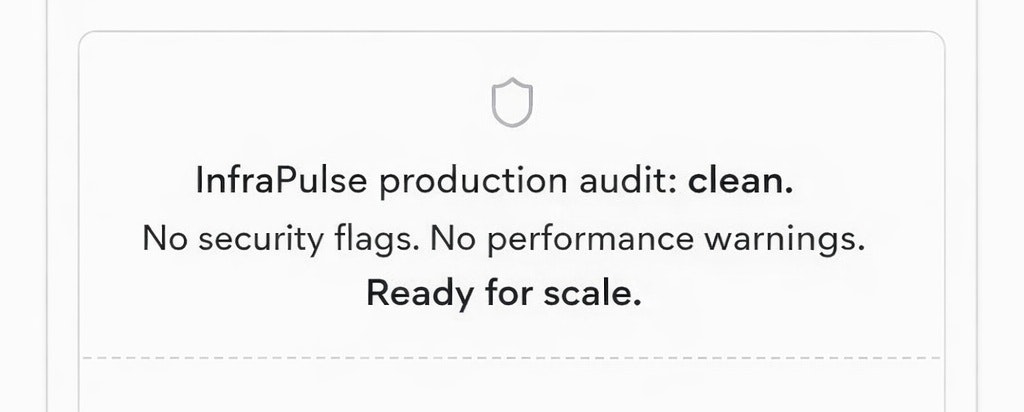 InfraPulse — AI Usage Infrastructure gallery image