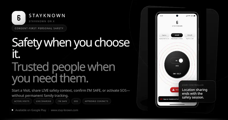 StayKnown screenshot 1