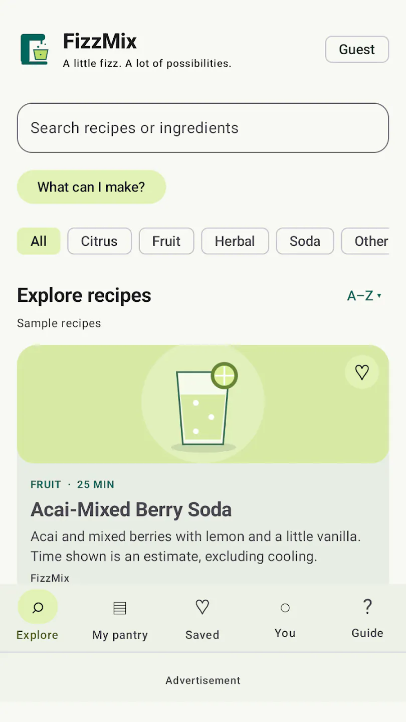 Fizzmix - Soda Maker Recipes Community gallery image