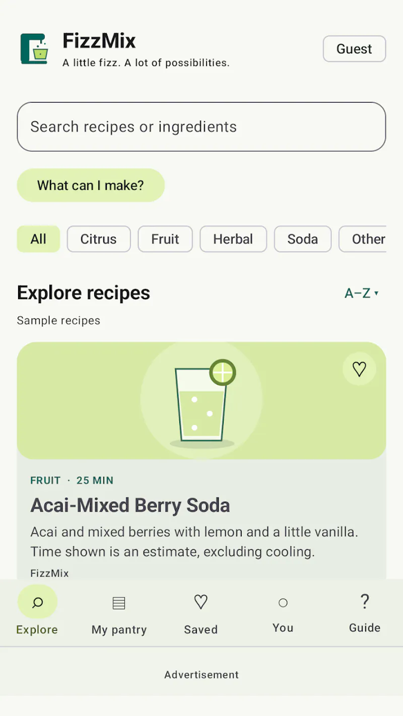 Fizzmix - Soda Maker Recipes Community screenshot 5