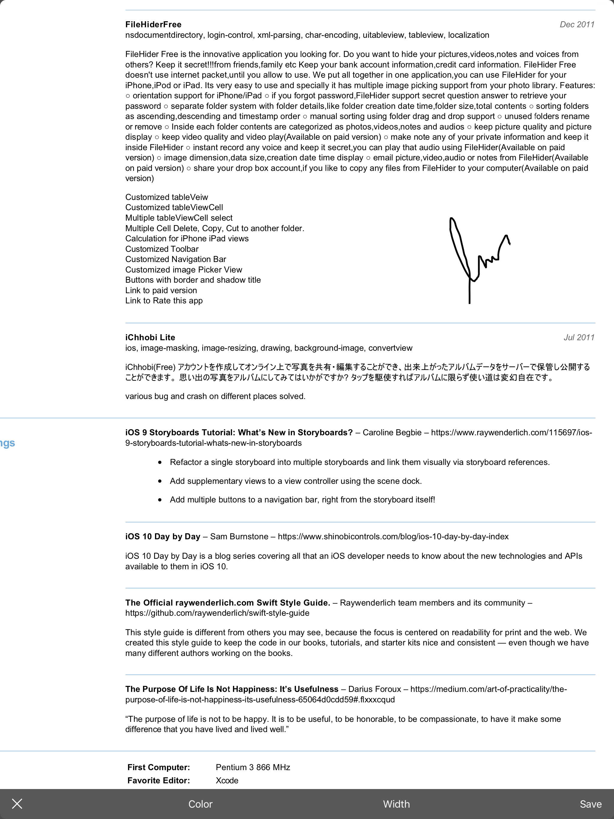 PDF Pencil - iOS App gallery image