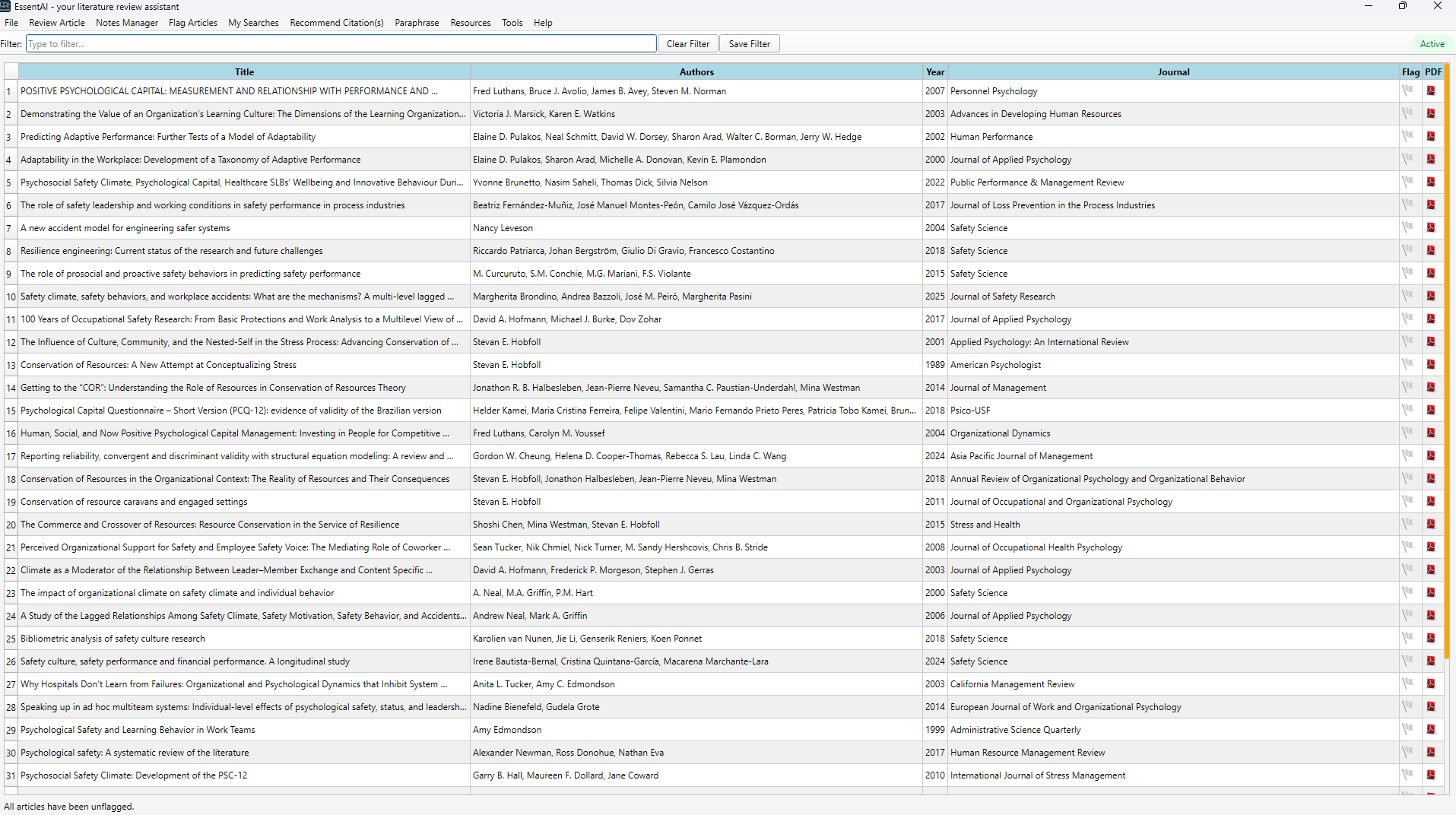 EssentAI - Screenshot 2 showing product features and functionality
