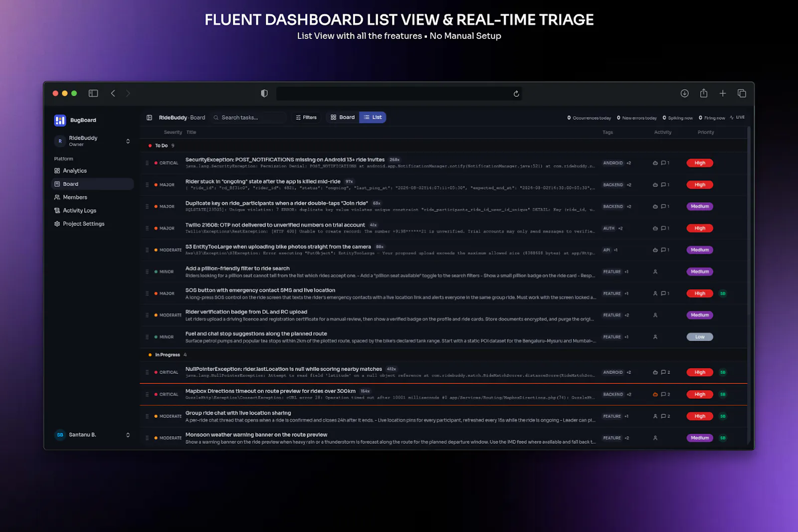 BugBoard screenshot 5