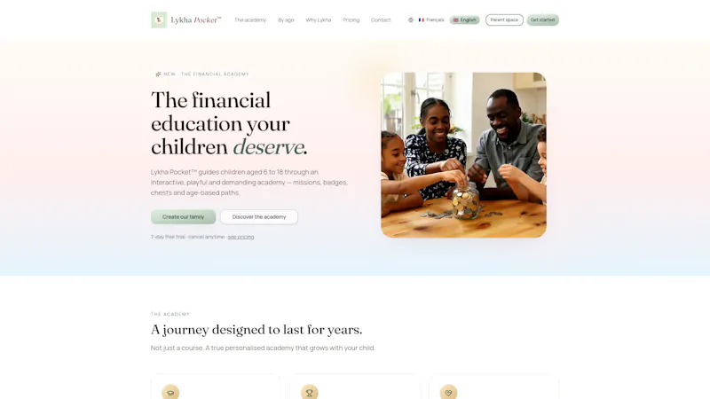 Lykha Pocket™ — L'Académie Financière screenshot 1