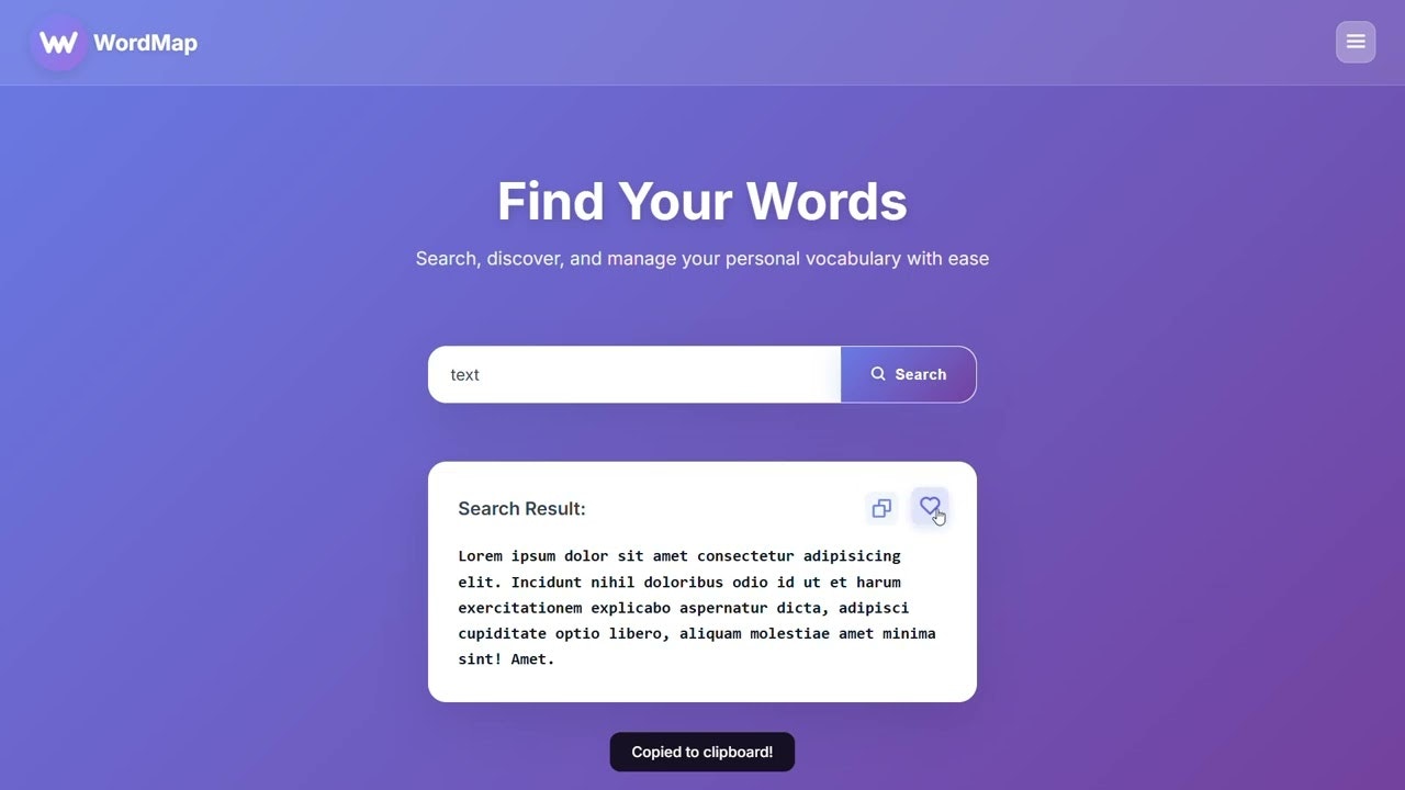 WordMap gallery image