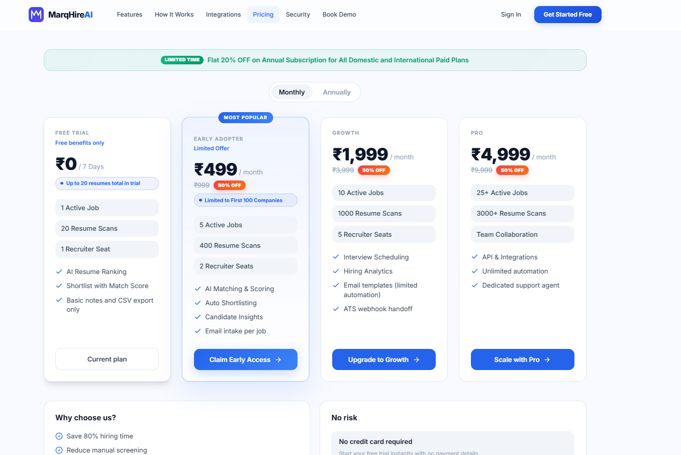 MarqHire – AI Hiring Agent gallery image