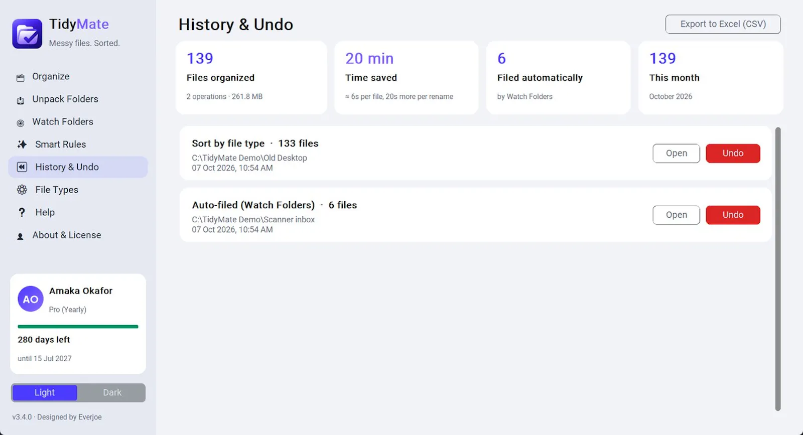 TidyMate screenshot 3