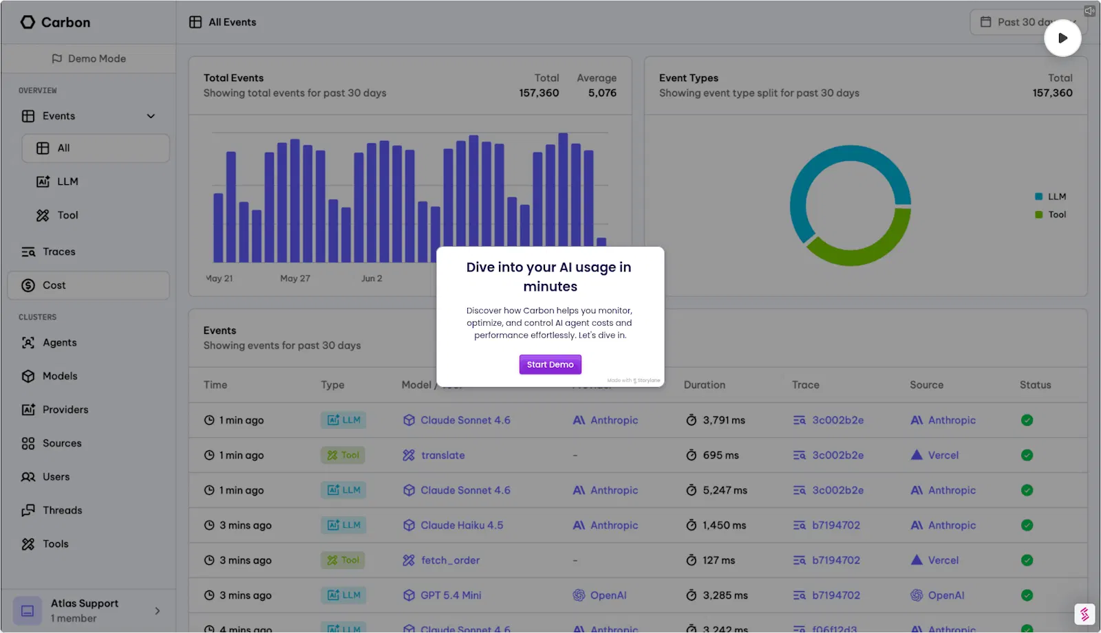 Carbon screenshot 1
