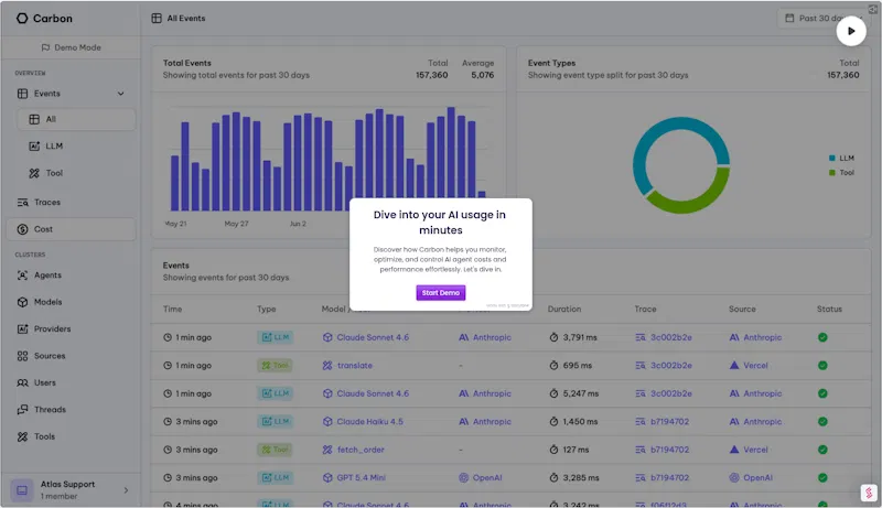 Carbon screenshot 1