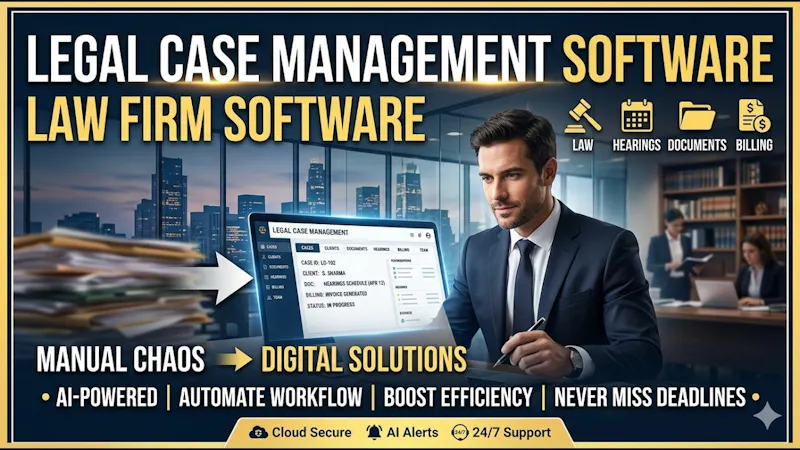 Legal Case Management screenshot 1 (video preview)