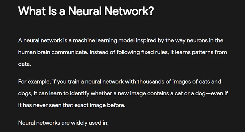 Neural Networks Explained screenshot 1